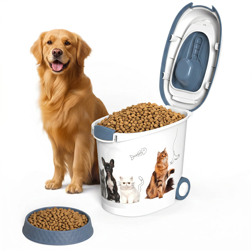 Seal‑fresh 15‑gallon Pet Food Container