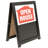 Excello Global Products 19" x 25" Open House A-Frame Sign with Chalkboard