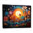Black Floater Framed