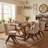 Modern Upholstered Parsons Chair Linen Fabric Tufted Dining Chairs Armless Side Chair Vanity Chair-112556278