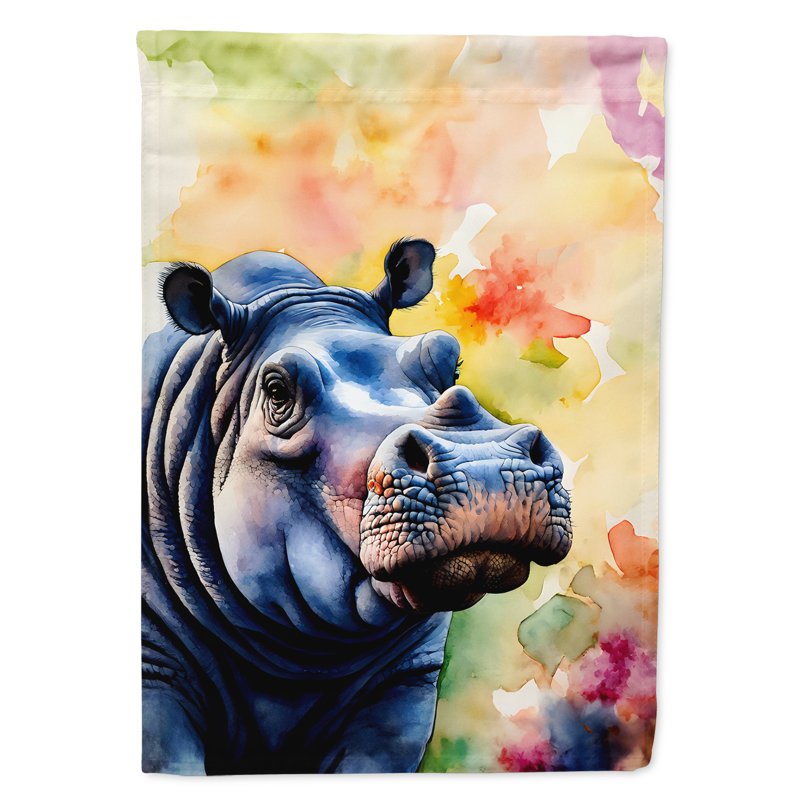 Double Sided 15.5'' H x 11.25'' W Polyester Animal Garden Flag