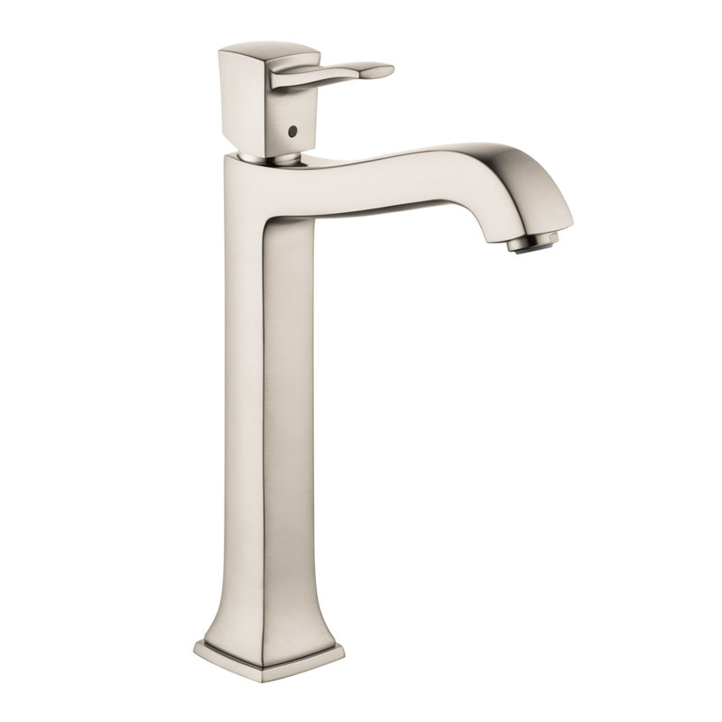 Hansgrohe Metropol Classic Single-Hole Faucet 260 with Drain Assembly, 1.2 GPM, Brushed Nickel