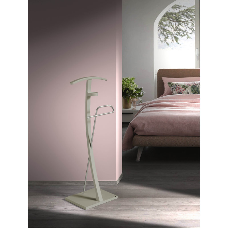 Twigg Freestanding 1 - Hook Coat Rack, Taupe