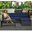 Ensemble de canapé d'extérieur Loveseat-1369512893