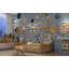 Lit en bois Kiran avec toit amovible et cadre en bois pour enfants-116010595-116010594