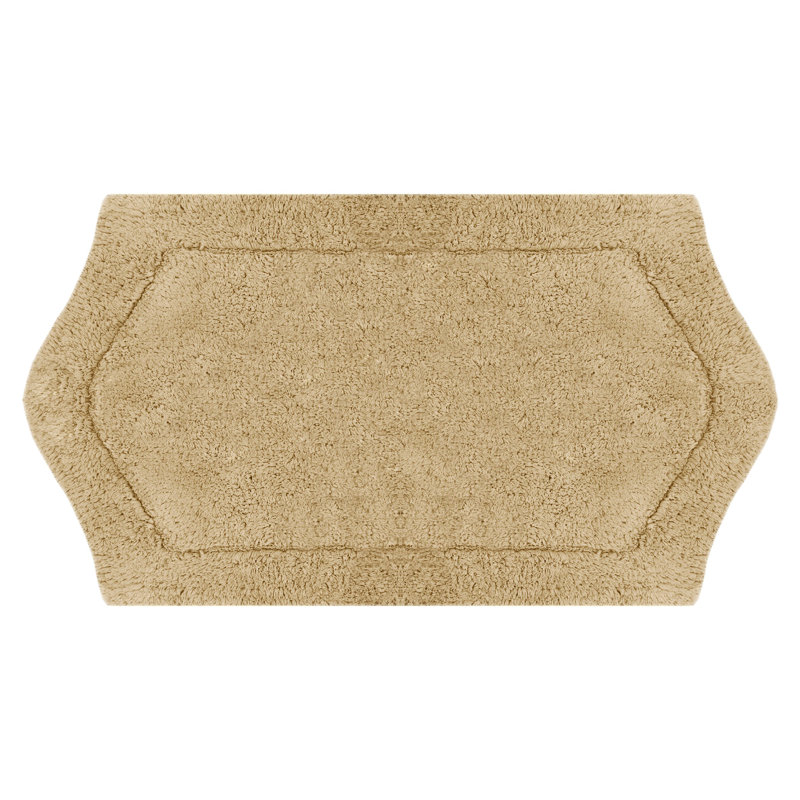 Tapis pour salle de bain Morissette, L 21 po x L 34 po, Lin lin