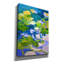 Toile épique Graffiti «Glitter Me Happy 2» par Dorothy Fagan, 40 po x 54 po