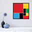 Albree Modern Colored Composition, impression sur toile-733099830-796894782-733099838