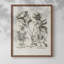 "Impression florale rétro CC-XXIX" sur papier-167000125-167000126