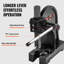 Arbor Press, Arbor Press manuel 1 Ton, hauteur maximale de 5,9 po, Arbor presse manuelle de bureau robuste en fonte, Presse manuelle de précision pour estampage, pliage, étirage, formage