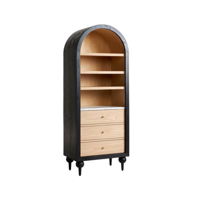 Arched bookcase