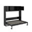 Grand lit escamotable avec armoires de rangement-204367663
