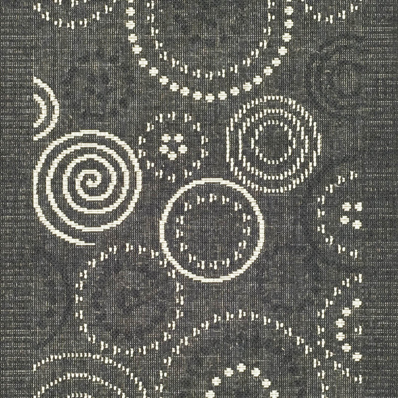 Tapis d'intérieur / extérieur Carole-Louise, Rond 7 pi 10 po