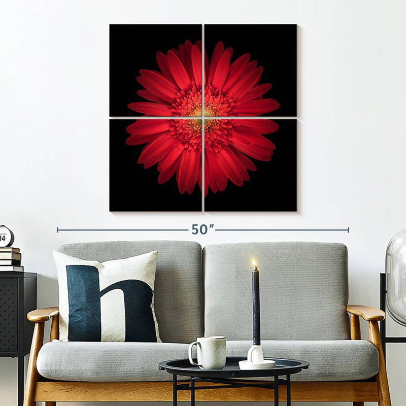 Harnek Bright Red Daisy