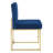Carriage Tufted Sled Base Upholstered Fabric Dining Chair-484070129-426741411-426741408