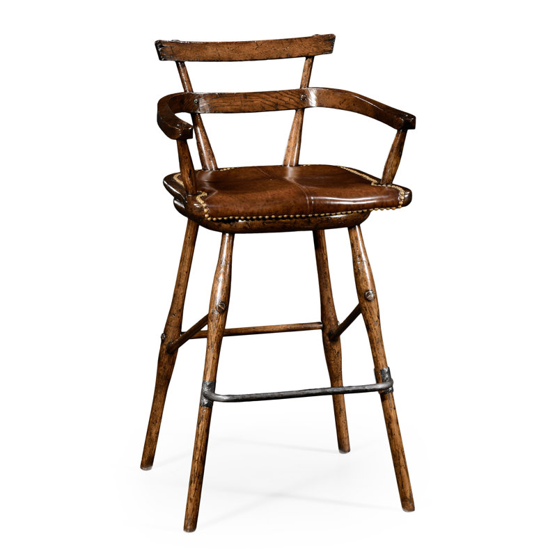 Tabouret de bar 30 po Sherwood, Chêne vieilli