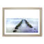 Breakwater In The Baltic Sea Painting - Single Picture Frame Print on MDF-56633108-56633109