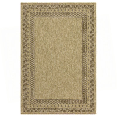 Jute 5 Ft. 3 In. X 7 Ft. 3 In. Indoor/Outdoor Area Rug