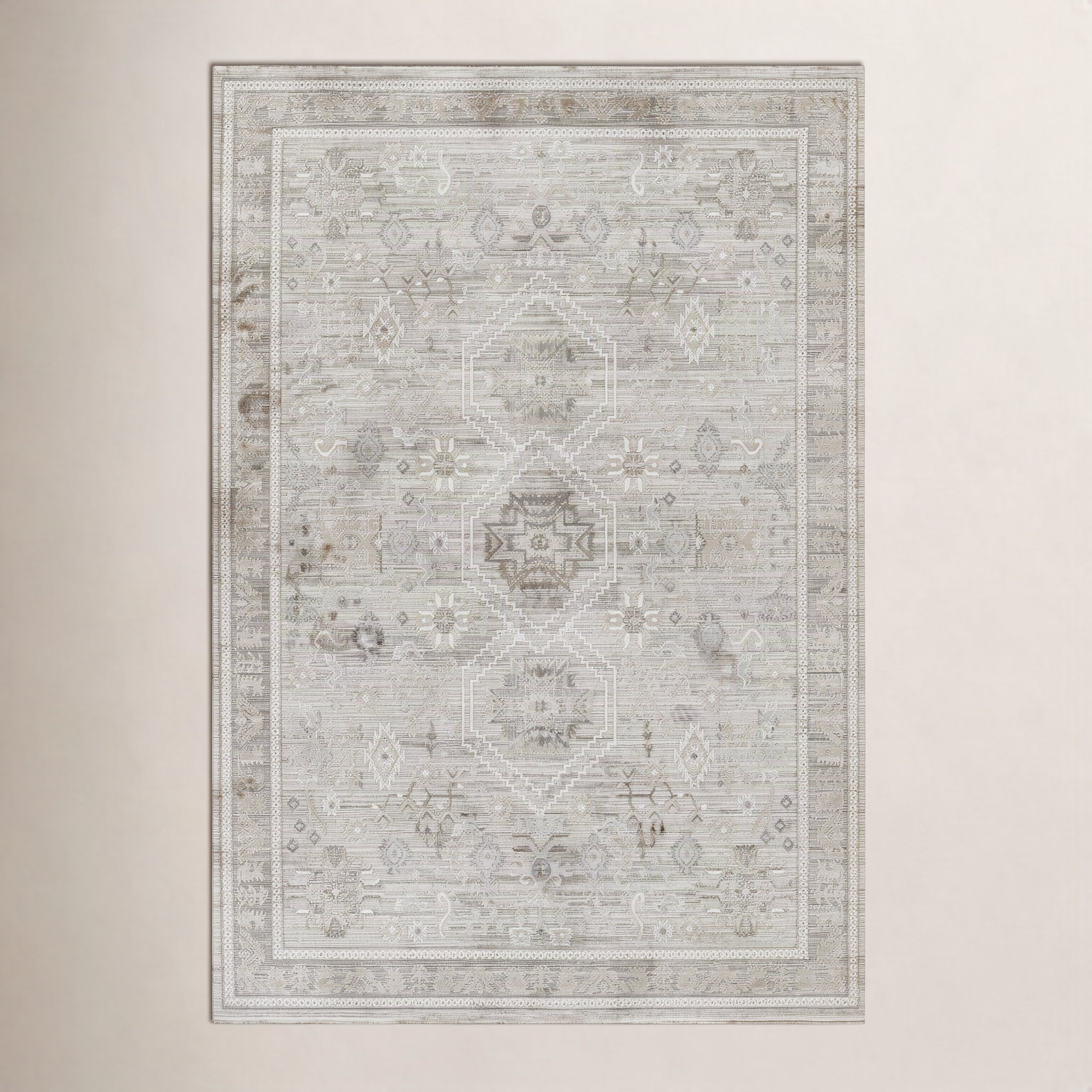 Westwood Gray Oriental Rug, Rectangle 7'10" x 10'10"