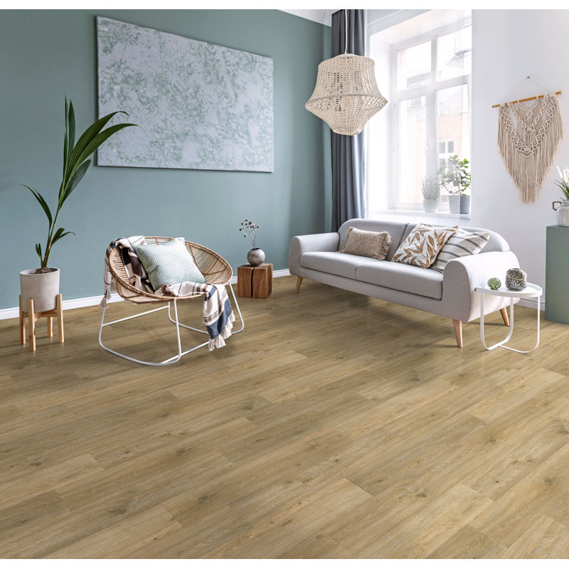 Baileyville 6.5mm Thick 9'' W x 60'' L Vinyl Plank