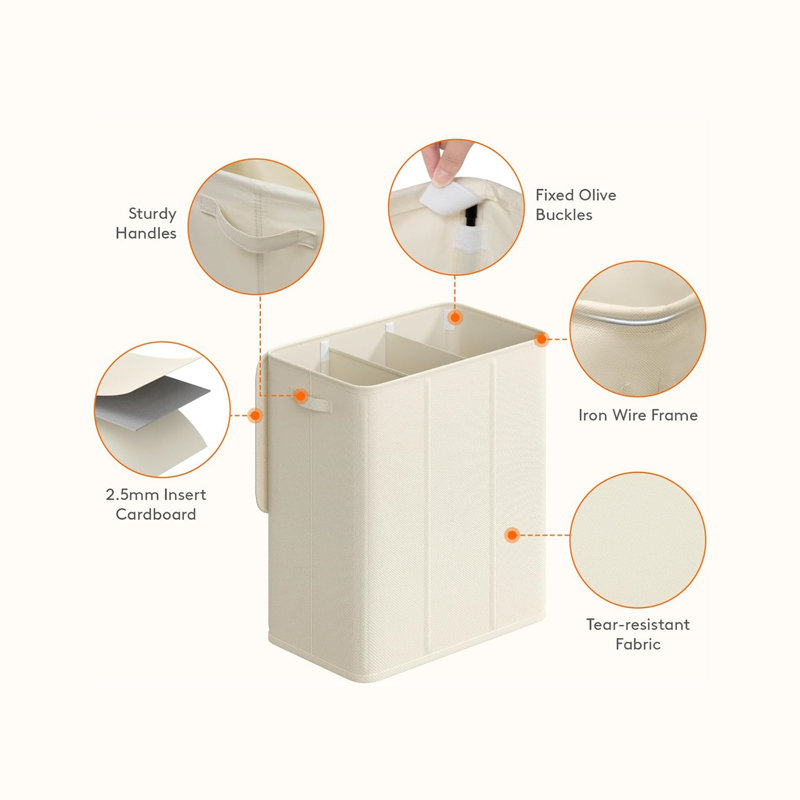 Fabric Laundry Room Organiser