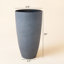 Ensemble de 2 pots à fleurs hauts et ronds-848505877-878031881