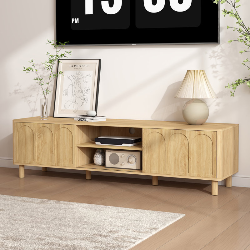 63'' Media Console, Natural