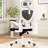 Ergonomic Office Chair, Home Office Desk Chair With Headrest, High Back Computer Chair With Armrests And Adjustable Lumbar Support For Home Office Study Room-2091275145-2091275146