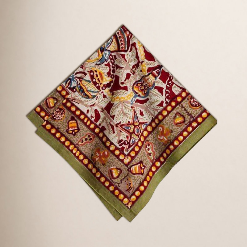 Noel 100% Cotton Square Napkins