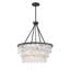 Lustre unique/unique à niveaux 7 lumières dhairya