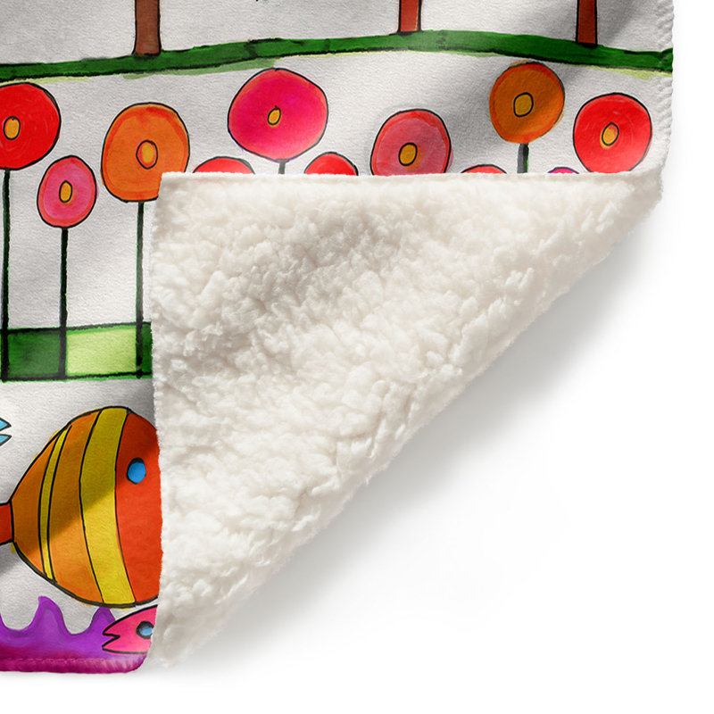  Couverture douce en sherpa, 51 po x 60 po