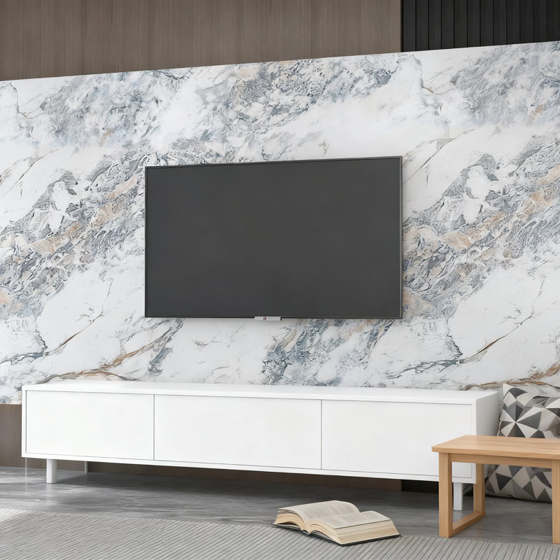 Revêtement de comptoir auto-adhésif en papier Marble