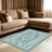 Sage Border Rug area rugs for Living Room, Soft and Comfortable, Suitable for all seasons, easy to maintain, machine washable Indoor floor mat, Under Table Farmhouse suitable for Bedroom, Dining Room, Study,  Balcony, Home Decor Patio-1508727850