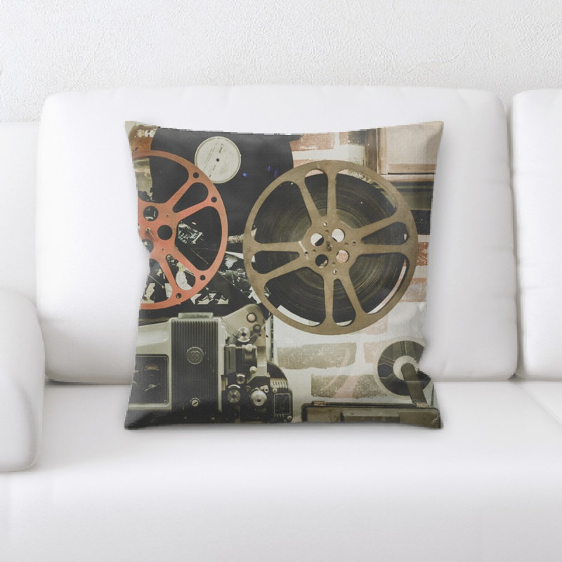 Coussin de film jeté
