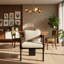 Ensemble de chaises de salle à manger avec structure en bois d'hévéa massif de l 24 po x P 24,5 po x H 30,75 po Christopher Knight Home (ensemble de 2)-129885810