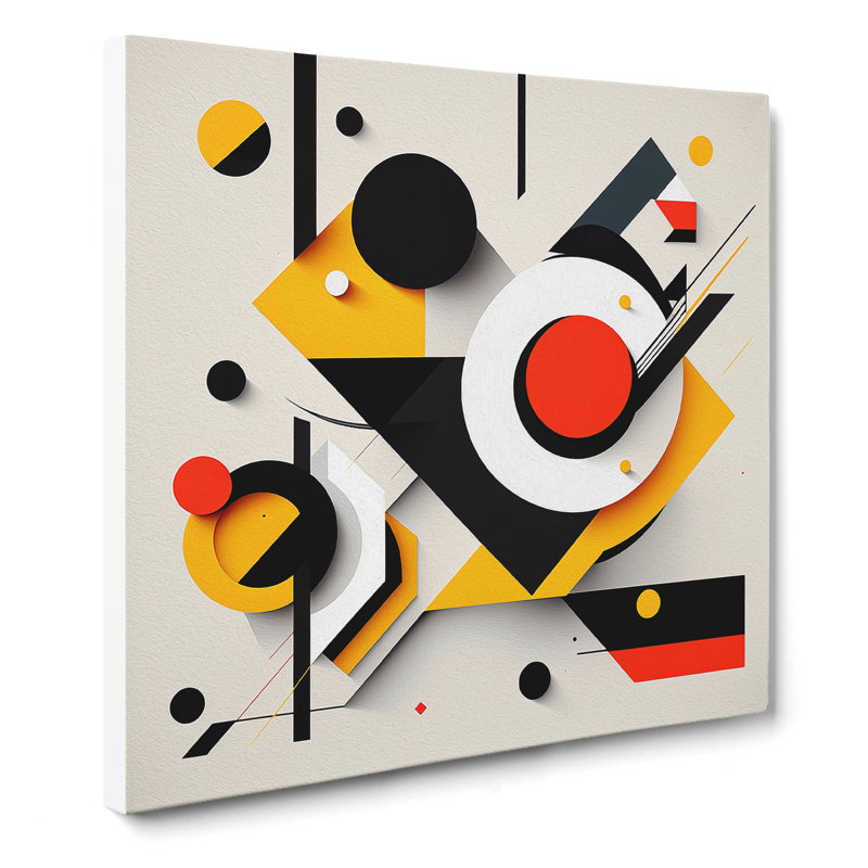 Hypnotize Suprematism No.1 - Wrapped Canvas, 35cm H x 35cm W x 3cm D