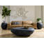 Cast Carved Root Wall Art, White Stone
