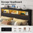 Revan Ivy Bronx Wooden Bed With Storage Headboard&Footboard-910134206-910134176