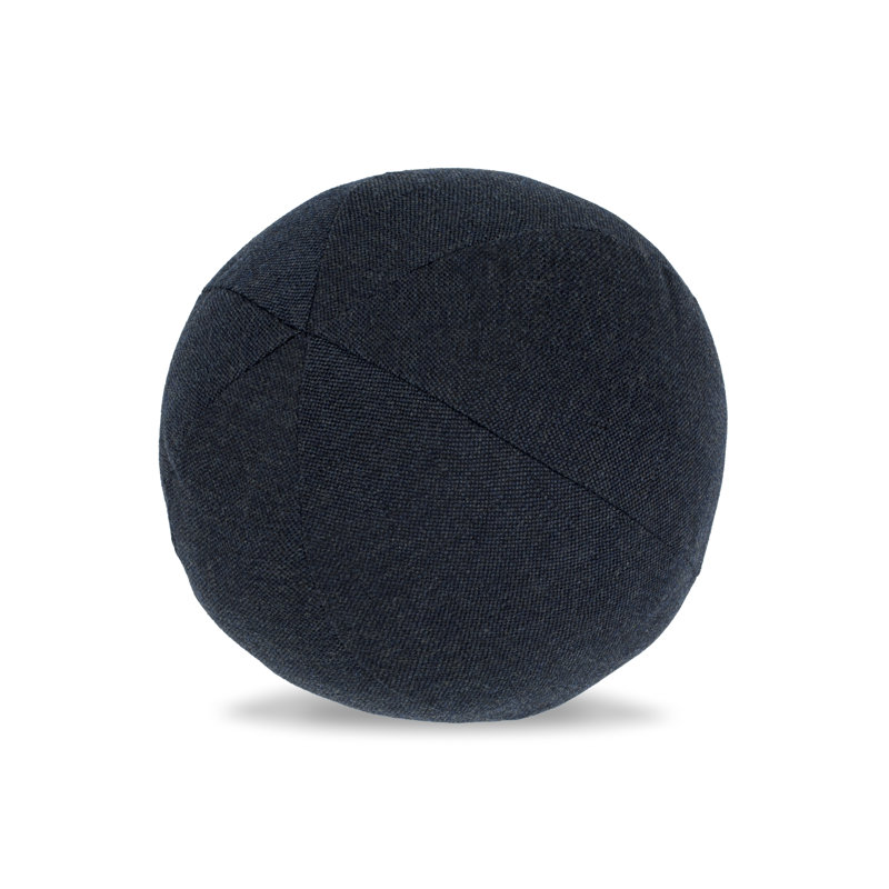 NEW ARRIVALS Circular Indoor/Outdoor Pillow Cover & Insert, Tavarua Indigo