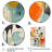 " Colorful Mid Century Atomic Abstraction I "-353395790-353395789