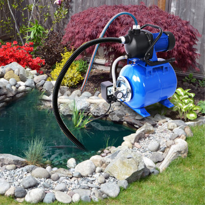 1.6HP Shallow Well Pump With Pressure Tank,Garden Water Pump, Irrigation Pump,Automatic Water Booster Pump For Home Garden Lawn Farm