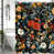 Motif floral vert / blanc