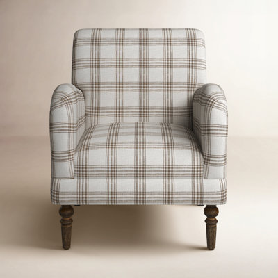 Arching Upholstered Armchair