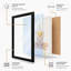 Heart in Hand Minimalist - Framed Print-747879913-747879919