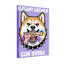 Chien Shiba Archer avec un pistolet rose-83385007