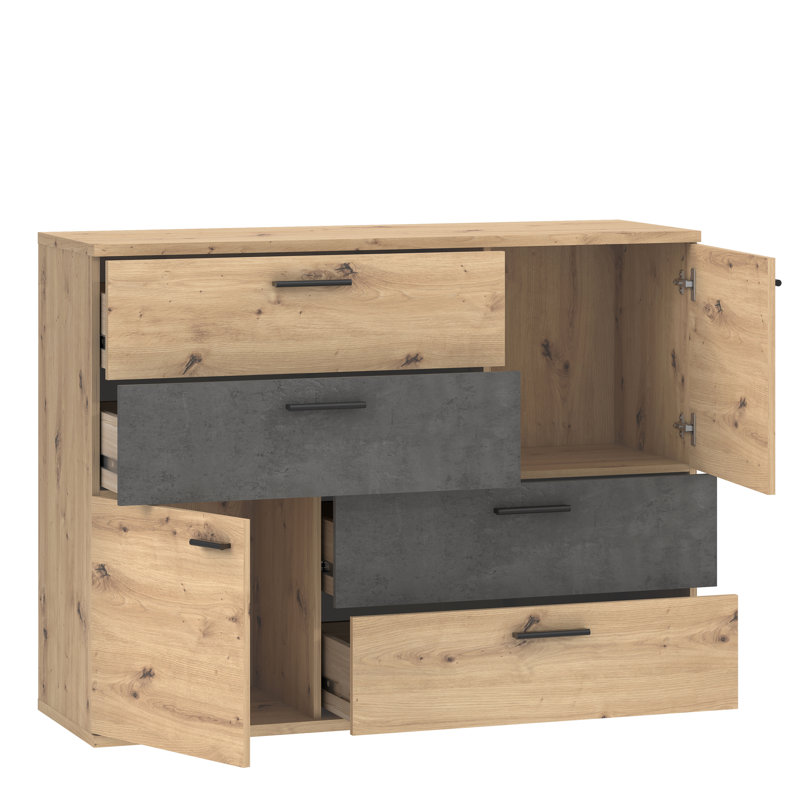 Blair 124.9 cm W Chest of 4 Drawers