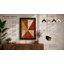 Pinwheel in Rust Geometric - Framed Print-1950813180-1950813183