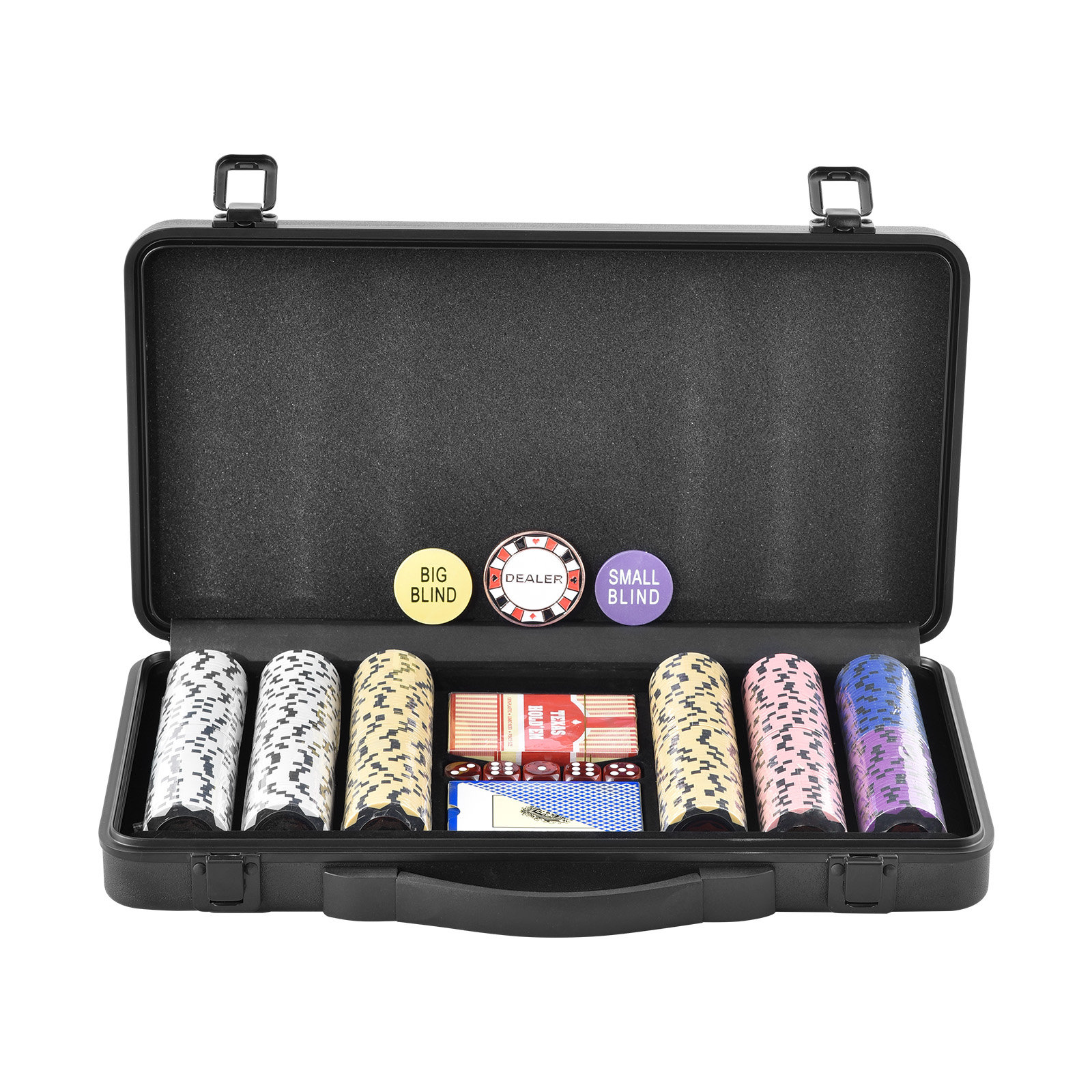 Boutons De Poker En Métal LUCKGONI – 40 Mm, Bords Cannelés, Robustes Et élégants, Pour Parties De Casino
