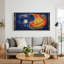 Ensemble de 1 tableau mural Yin Yang sur toile-1578429609