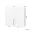 Armoire de rangement murale empilable, blanc